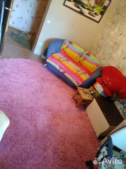 Красивый пушистый ковер