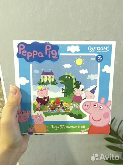 Пазлы Свинка пеппа