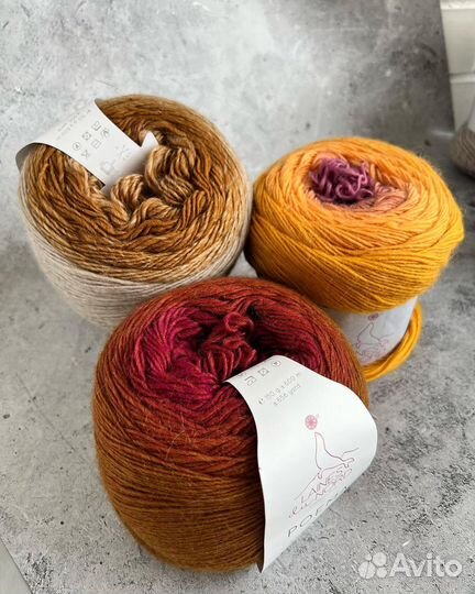 Пряжа poema для шалей, бактусов, палантинов