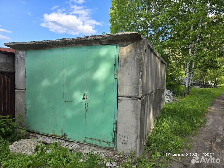 Гараж жб ракушка