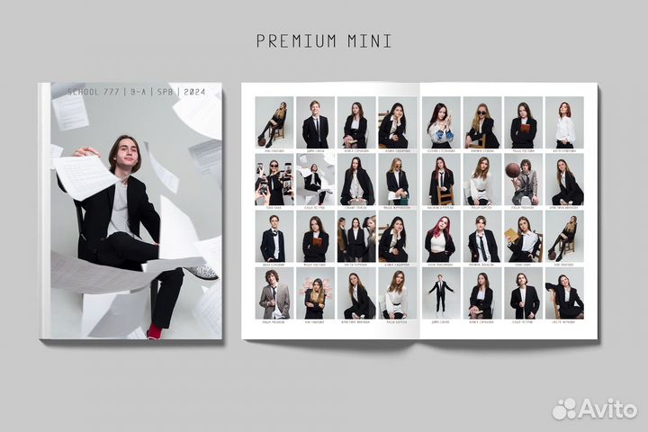 Выпускные альбомы minimalism book