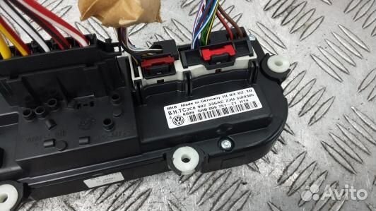 Блок управления печки и климат-контроля volkswagen