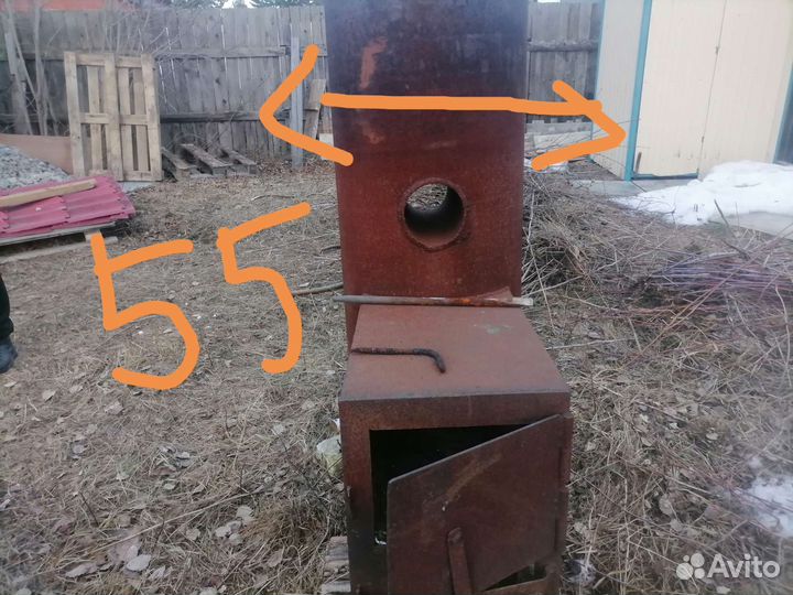 Печь для бани бу