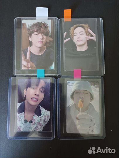 Карты bts Тэхен