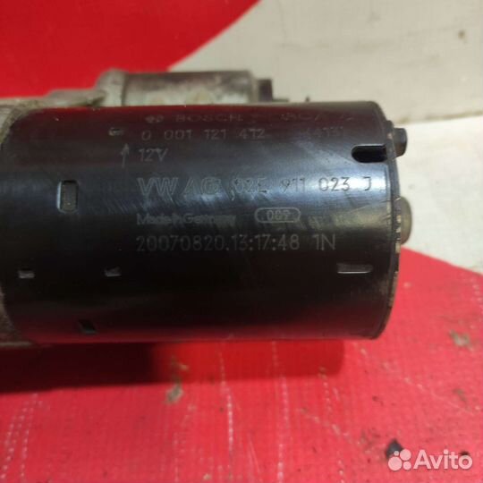 Стартер volkswagen touran 1.4