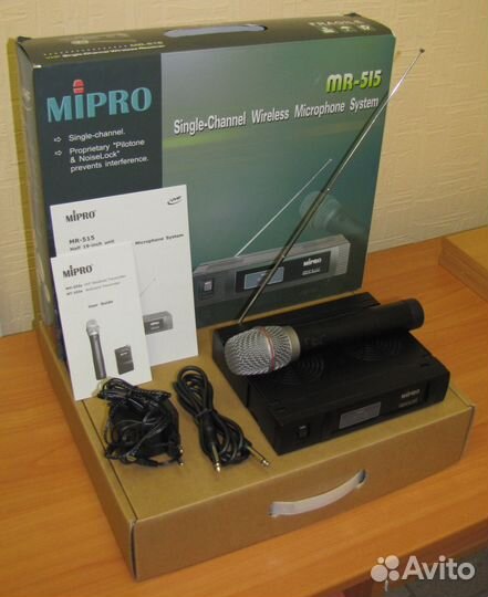 Микрофон Mipro MR-515 Вокал Радио Pro Кейскоробка