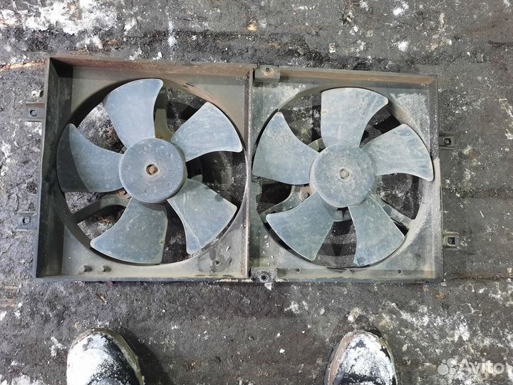 Радиатор+дифузор на Chery Amulet A15