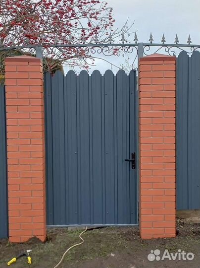 Забор, ворота, калитка