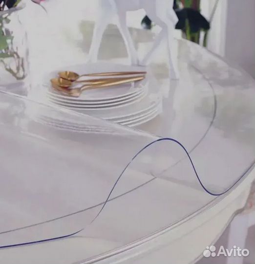 Гибкое/мягкое стекло, пленка пвх на стол