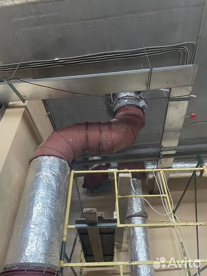 Монтаж систем вентиляции и кондиционирования