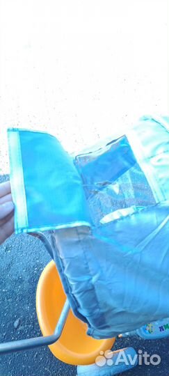 Велосипед трёхколёсный с ручкой детский