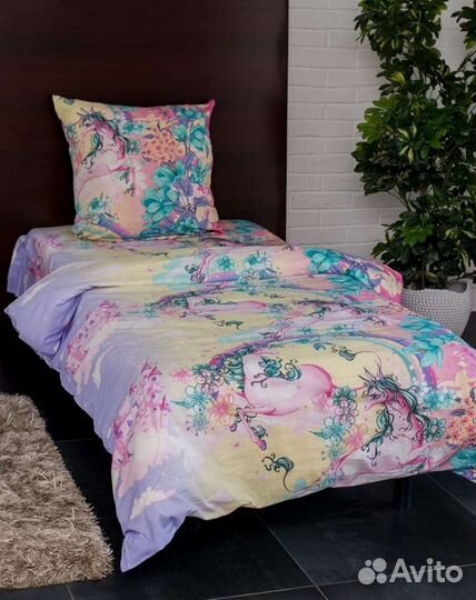 Белье постельное хб Без синтетики 1.5 сп