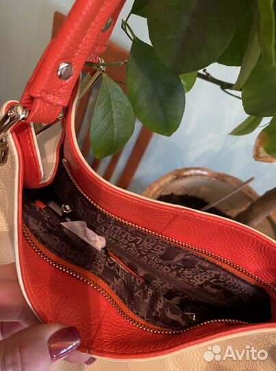 Сумка натуральная кожа италия новая