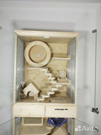 Клетка, Витрина, вольер для шиншилл, дегу, белки