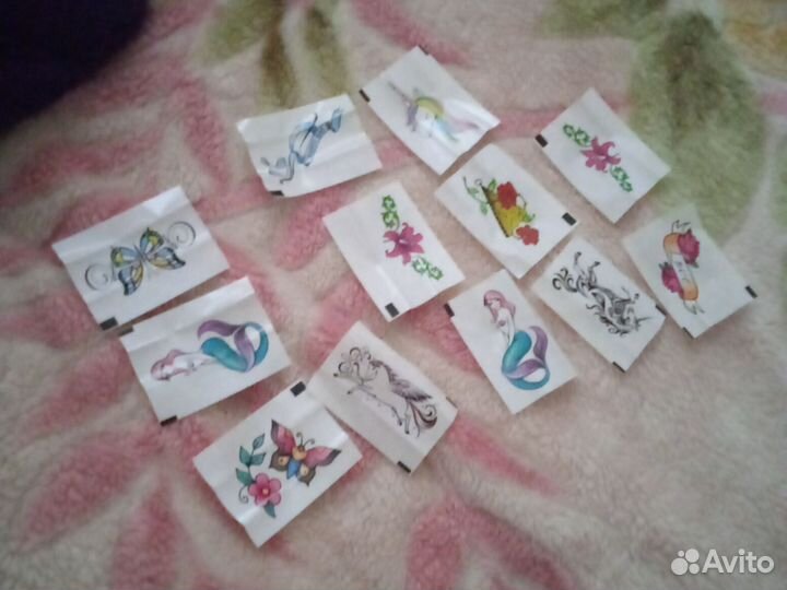 Татухи переводные