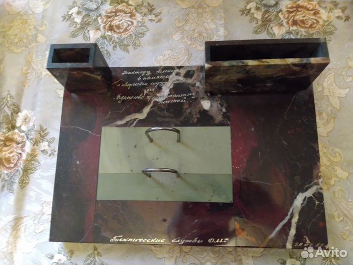 Подставка Уральская яшма 7кг