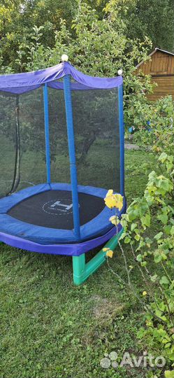 Детский батут с сеткой бу