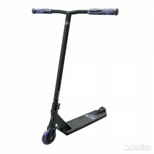 Самокат Tech Team aker Черный/фиолетовый