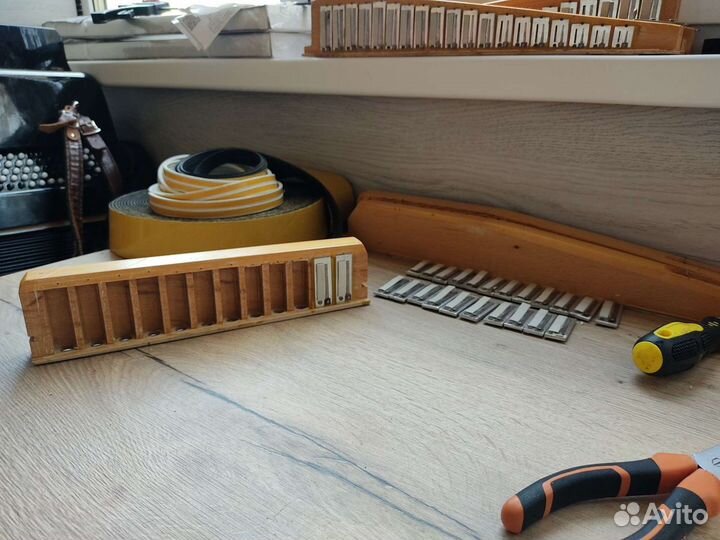 Ремонт баянов, гармоней, аккордеонов