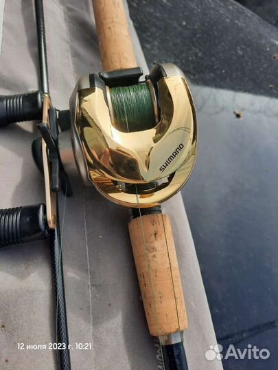 Спининг с катушкой бу