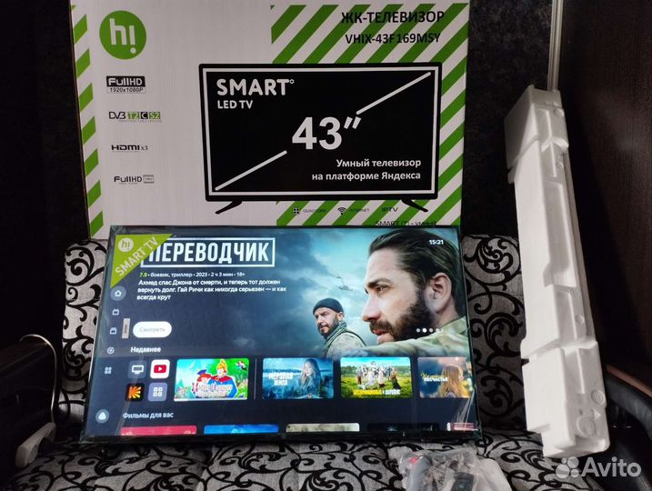 Новые Смарт телевизоры Hi vhix-43F169MSY