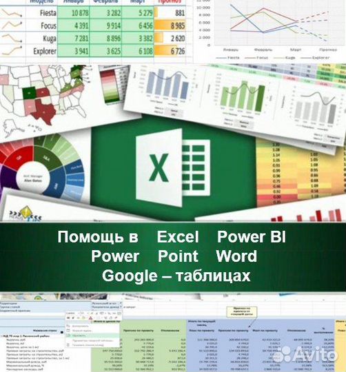 Помощь Excel. Программа Эксель. Word. Power point