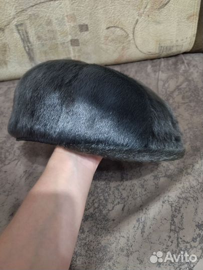 Меховая мужская кепка