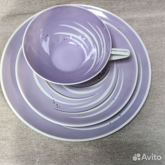 Чайная пара. Фарфор из ГДР