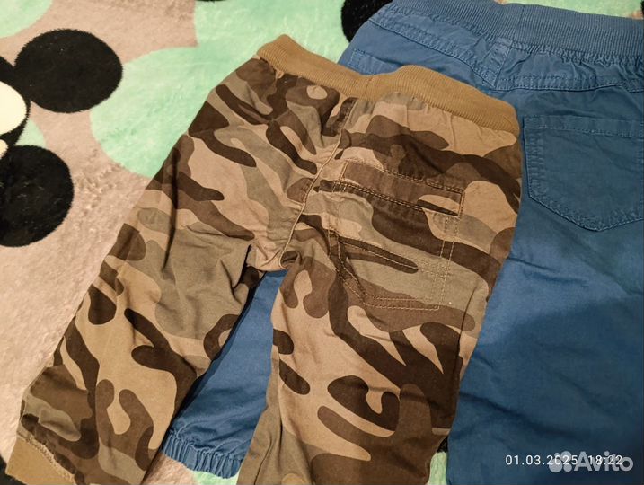 Брюки легкие 80