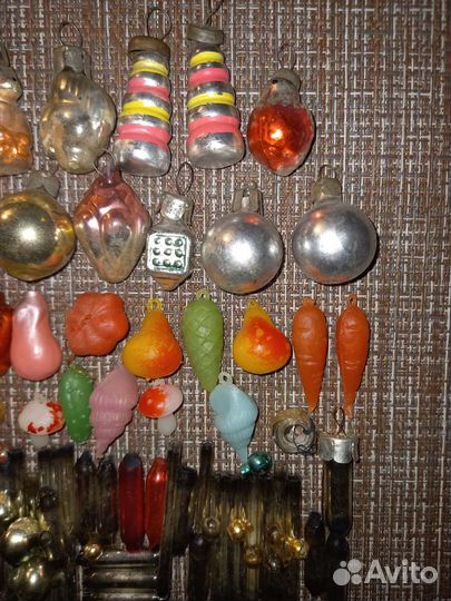 Елочные игрушки СССР малютка