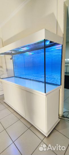 Аквариум 600 свет биофильтр фон подставка