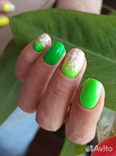 Маникюр гель лак