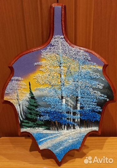 Декоративный пейзаж на стену 