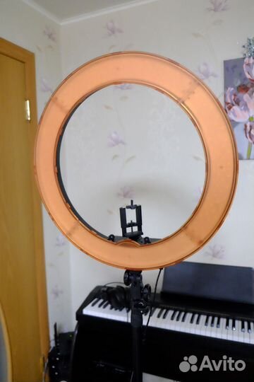 Кольцевая лампа со штативом 46 см