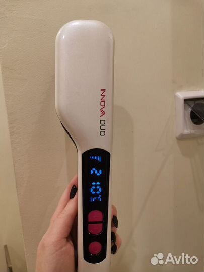 Расческа-выпрямитель (утюжок) GA.MA Innova Duo