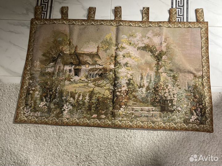 Картина нитями ручной работы