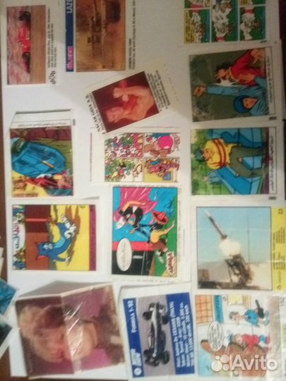 Вкладыши от жевательных резинок СССР