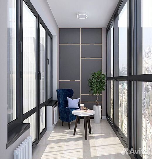 Заводские окна на балкон