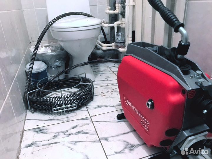 Прочистка канализации. Устранение засоров