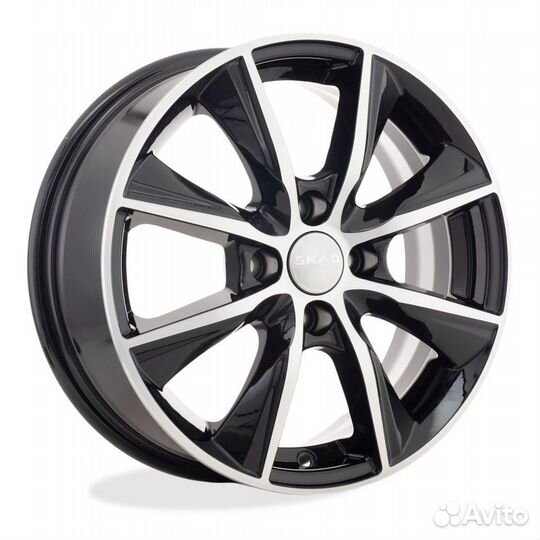 R15 4x100 6J ET50 D60,1 Скад Порту алмаз