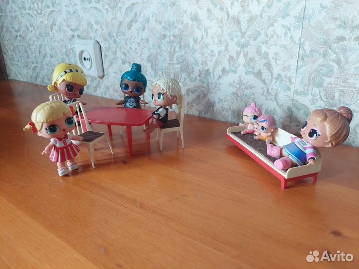 Кукольная мебель, СССР, ретро, винтаж