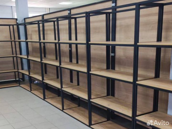 Стеллаж угловой