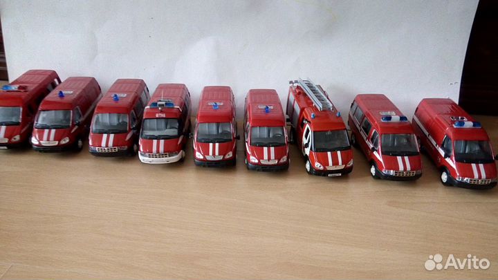 Модели пожарных автомобилей