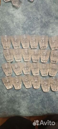 Хрустальные рюмки