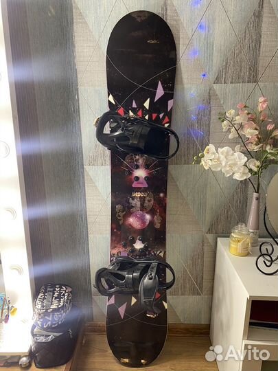 Сноуборд Omatic disco 147cm Burton stilleto