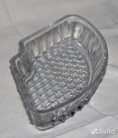 Менажница хрустальная СССР