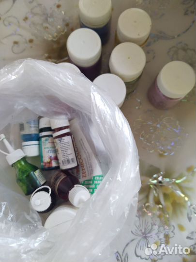 Формы и красители