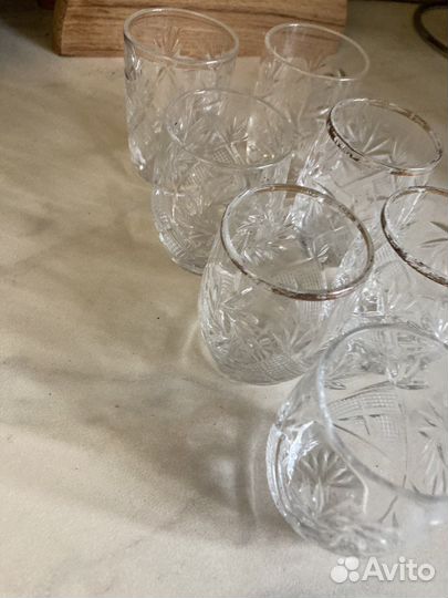 Хрустальные стопки