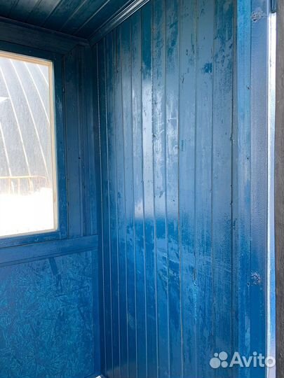 Бытовка металлическая пост охраны 1,5х1,5 N 18