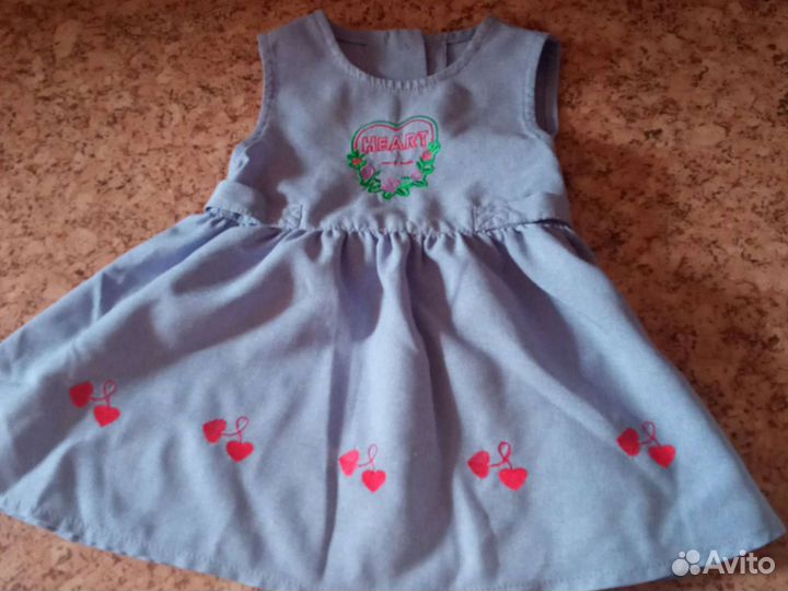 Одежда для девочки пакетом на один-два года